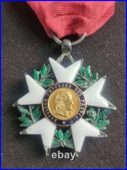 LÉGION D'HONNEUR SECOND EMPIRE MODIFIÉE PREMIER EMPIRE 1er TYPE RECONSTITUTION