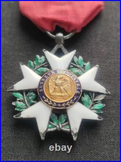 LÉGION D'HONNEUR SECOND EMPIRE MODIFIÉE PREMIER EMPIRE 1er TYPE RECONSTITUTION