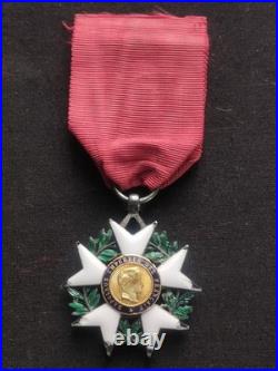 LÉGION D'HONNEUR SECOND EMPIRE MODIFIÉE PREMIER EMPIRE 1er TYPE RECONSTITUTION