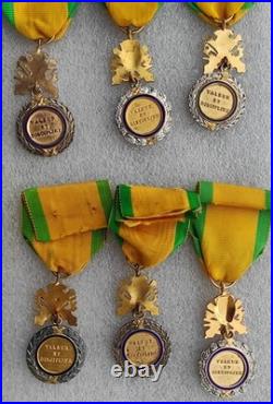 LOT de 10 MEDAILLES MILITAIRES