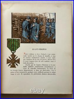 La Croix de Guerre par un groupe d'anciens Combattants décorés, Quillet 1941