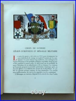 La Croix de Guerre par un groupe d'anciens Combattants décorés, Quillet 1941