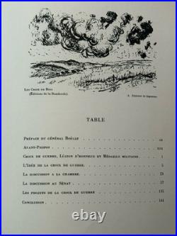 La Croix de Guerre par un groupe d'anciens Combattants décorés, Quillet 1941
