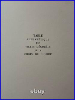 La Croix de Guerre par un groupe d'anciens Combattants décorés, Quillet 1941