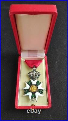 Légion D'honneur Chevalier Second Empire Napoléon Médaille Argent Or + Bel Écrin