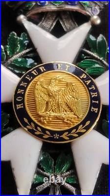 Légion D'honneur Chevalier Second Empire Napoléon Médaille Argent Or + Bel Écrin