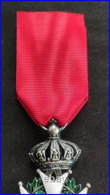 Légion D'honneur Chevalier Second Empire Napoléon Médaille Argent Or + Bel Écrin