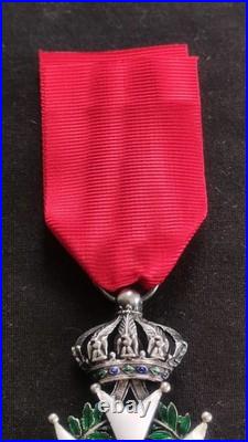 Légion D'honneur Chevalier Second Empire Napoléon Médaille Argent Or + Bel Écrin