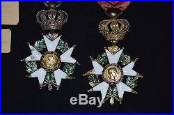 Legion D'honneur Et Medaille Epoque Monarchie-revolution 1848- Second Empire