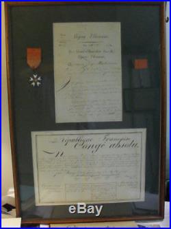 Legion Honneur 1°empire/arme D'honneur A Marengo Italie + Docs 59°demi Brigade