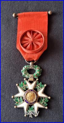 Légion d'Honneur 1870 Officier argent émail luxe French Legion of Honor Officer