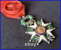 Légion d'Honneur 1870 Officier argent émail luxe French Legion of Honor Officer