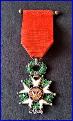 Légion d'Honneur 1870 Officier argent émail luxe French Legion of Honor Officer