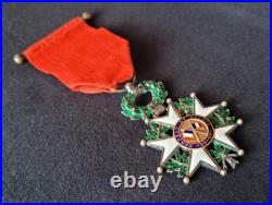 Légion d'Honneur 1870 Officier argent émail luxe French Legion of Honor Officer