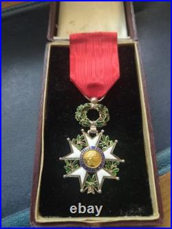 Legion d'Honneur 3ème République Argent, Centre En Or