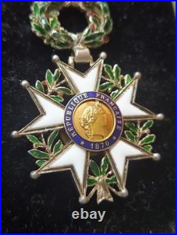 Legion d'Honneur 3ème République Argent, Centre En Or