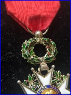 Legion d'Honneur 3ème République Argent, Centre En Or