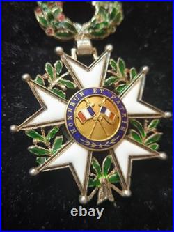 Legion d'Honneur 3ème République Argent, Centre En Or