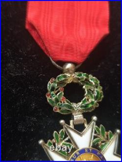 Legion d'Honneur 3ème République Argent, Centre En Or