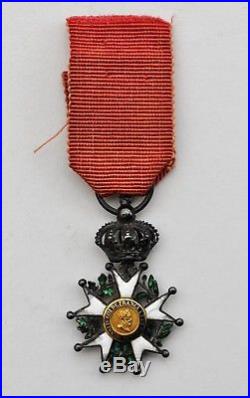 Légion d'Honneur, Empire, chevalier du 4° type, modifié restauration, réduction