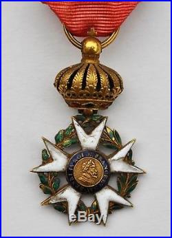 Légion d'Honneur, Empire, croix d'officier en or, 2° type, modifié restauration