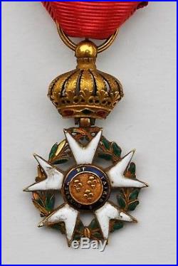 Légion d'Honneur, Empire, croix d'officier en or, 2° type, modifié restauration