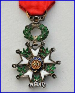 Légion d'Honneur, chevalier, III° république, 1/2 taille, 13 diamants