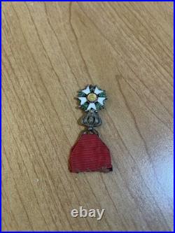 Légion d'Honneur miniature Chevalier Second Empire Napoléon III XIXe émaillée