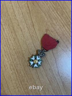 Légion d'Honneur miniature Chevalier Second Empire Napoléon III XIXe émaillée