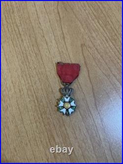 Légion d'Honneur miniature Chevalier Second Empire Napoléon III XIXe émaillée