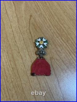 Légion d'Honneur miniature Chevalier Second Empire Napoléon III XIXe émaillée