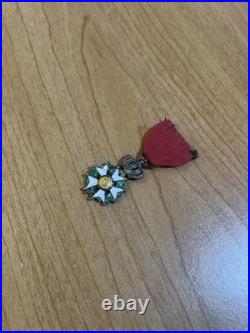 Légion d'Honneur miniature Chevalier Second Empire Napoléon III XIXe émaillée