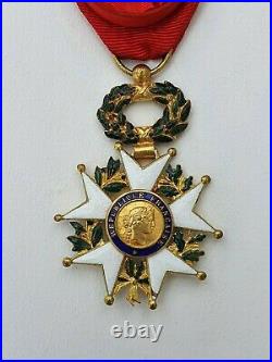 Légion d'Honneur, officier IV° République, bronze doré