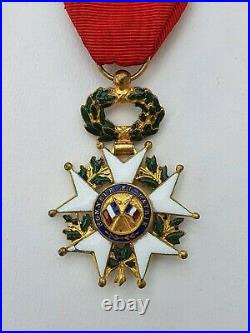Légion d'Honneur, officier IV° République, bronze doré