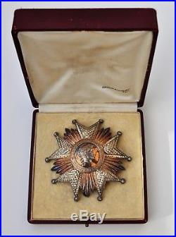 Légion d'Honneur, plaque de Grand Croix, III° République, Arthus Bertand, écrin