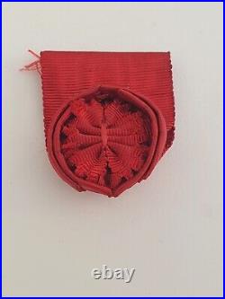 Légion d'Honneur ruban d'officier Second Empire, parfait état