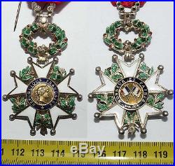Légion d honneur en Or et diamants d officier IV république