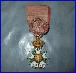 Légion d'honneur officier second empire or Napoléon III