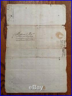 Lettre De Nomination Louis XIV Ordre De Saint Michel 1659 Autographe Manuscrit