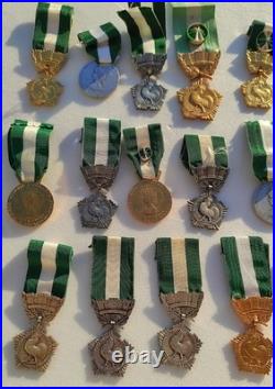 Lot 20 Medailles Communales