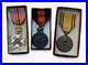 Lot-3-Medailles-Belges-WWI-WWII-Ordre-Croix-Guerre-Victoire-1940-1945-Boites-01-txgl