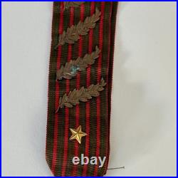 Lot 3 médailles militaires Croix de Guerre 1914-1918 avec palmes MX187