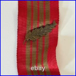 Lot 3 médailles militaires Croix de Guerre 1914-1918 avec palmes MX187