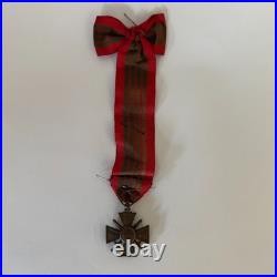 Lot 3 médailles militaires Croix de Guerre 1914-1918 avec palmes MX187