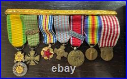 Lot 7 Décorations Militaires Miniatures
