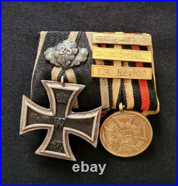 Lot Croix de Fer 1870 Chêne Royaume Prusse 1870-1871 War German Iron Cross bars