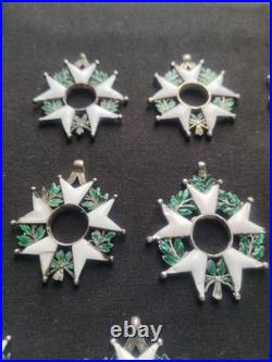 Lot De 10 Légion d'Honneur Second Empire Et Monarchie De Juillet Étoiles Argent Lot De 10 Légion d'Honneur Second Empire Et Monarchie De Juillet Étoiles Argent