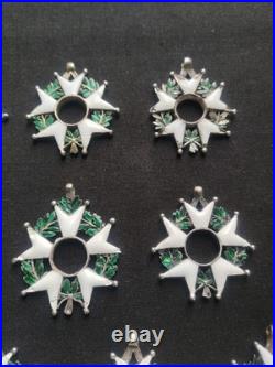Lot De 10 Légion d'Honneur Second Empire Et Monarchie De Juillet Étoiles Argent Lot De 10 Légion d'Honneur Second Empire Et Monarchie De Juillet Étoiles Argent