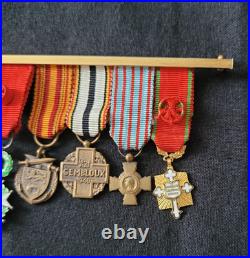 Lot Légion d'Honneur Dunkerque Gembloux Combattant 1939 1945 WW2 French Medals