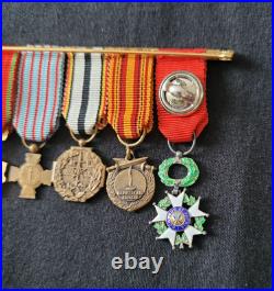 Lot Légion d'Honneur Dunkerque Gembloux Combattant 1939 1945 WW2 French Medals
